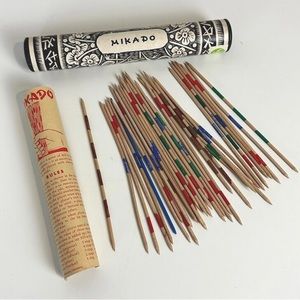 1970s Mikado pick up sticks game